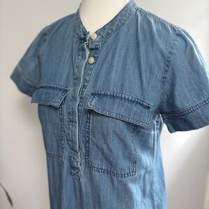 J.Crew Blue Denim Dress